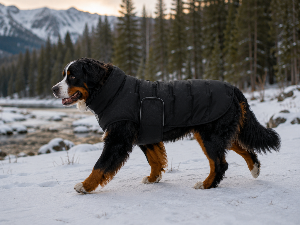 Windproof and Warm Dog Coat