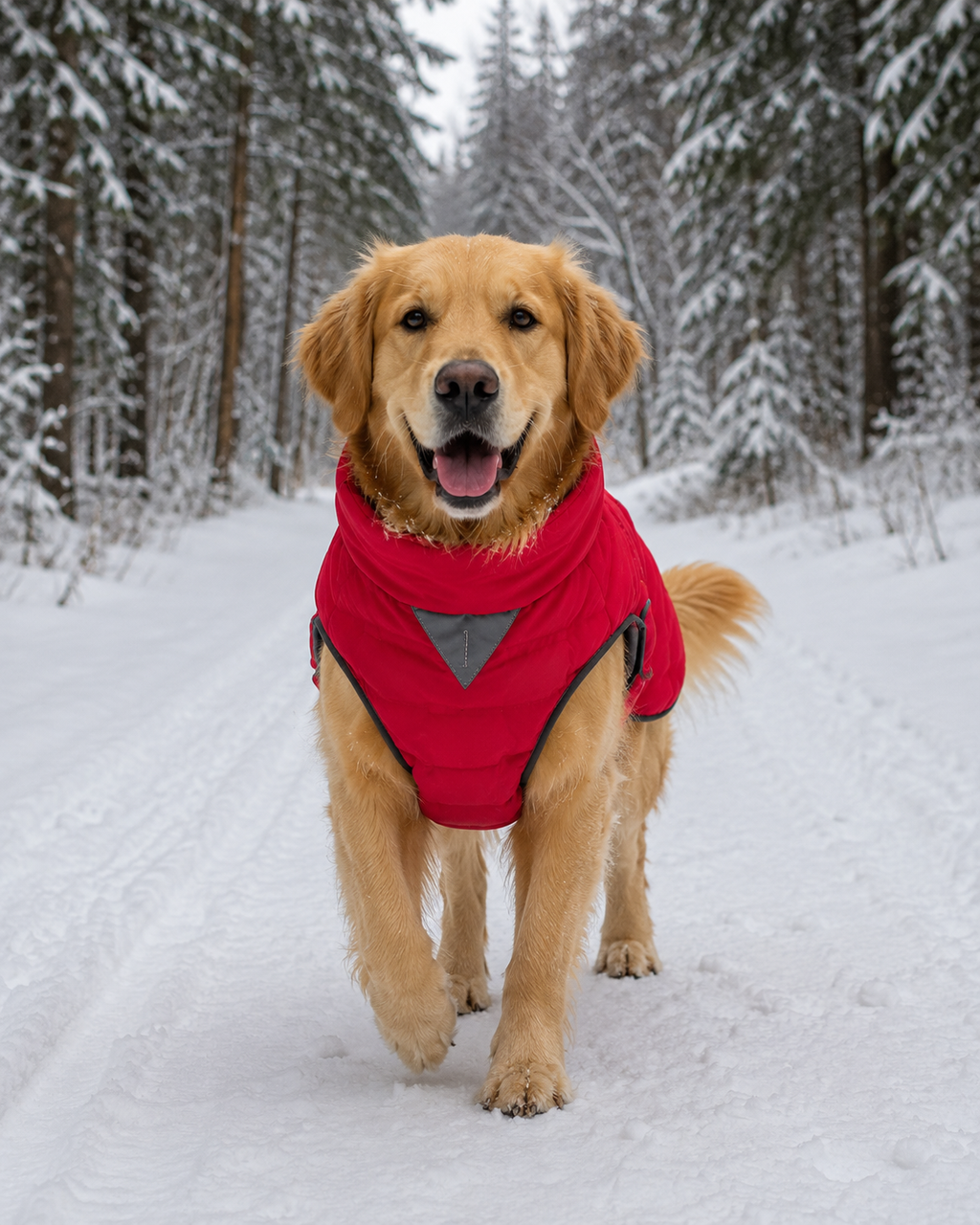 Windproof and Warm Dog Coat
