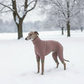 Warm Fleece Dog Jacket for Greyhounds & Whippets